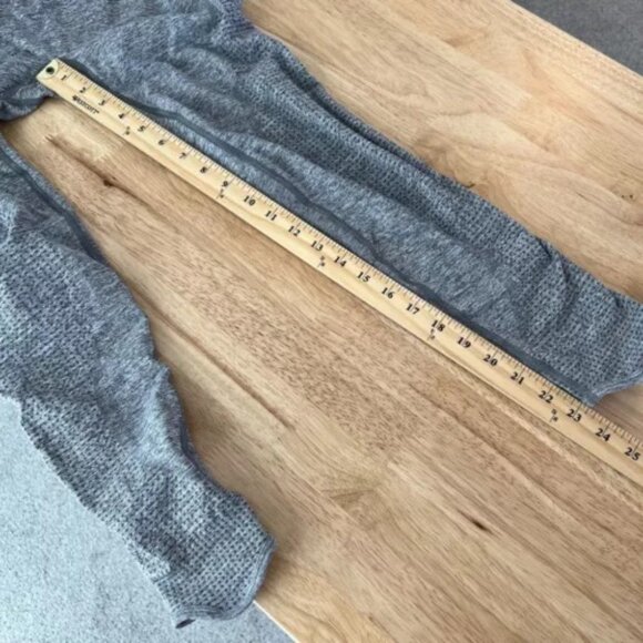 Gymshark Vital Boost Leggings Size M Smokey Gray Marl High Rise Ankle Athletic‎ - Picture 12 of 13